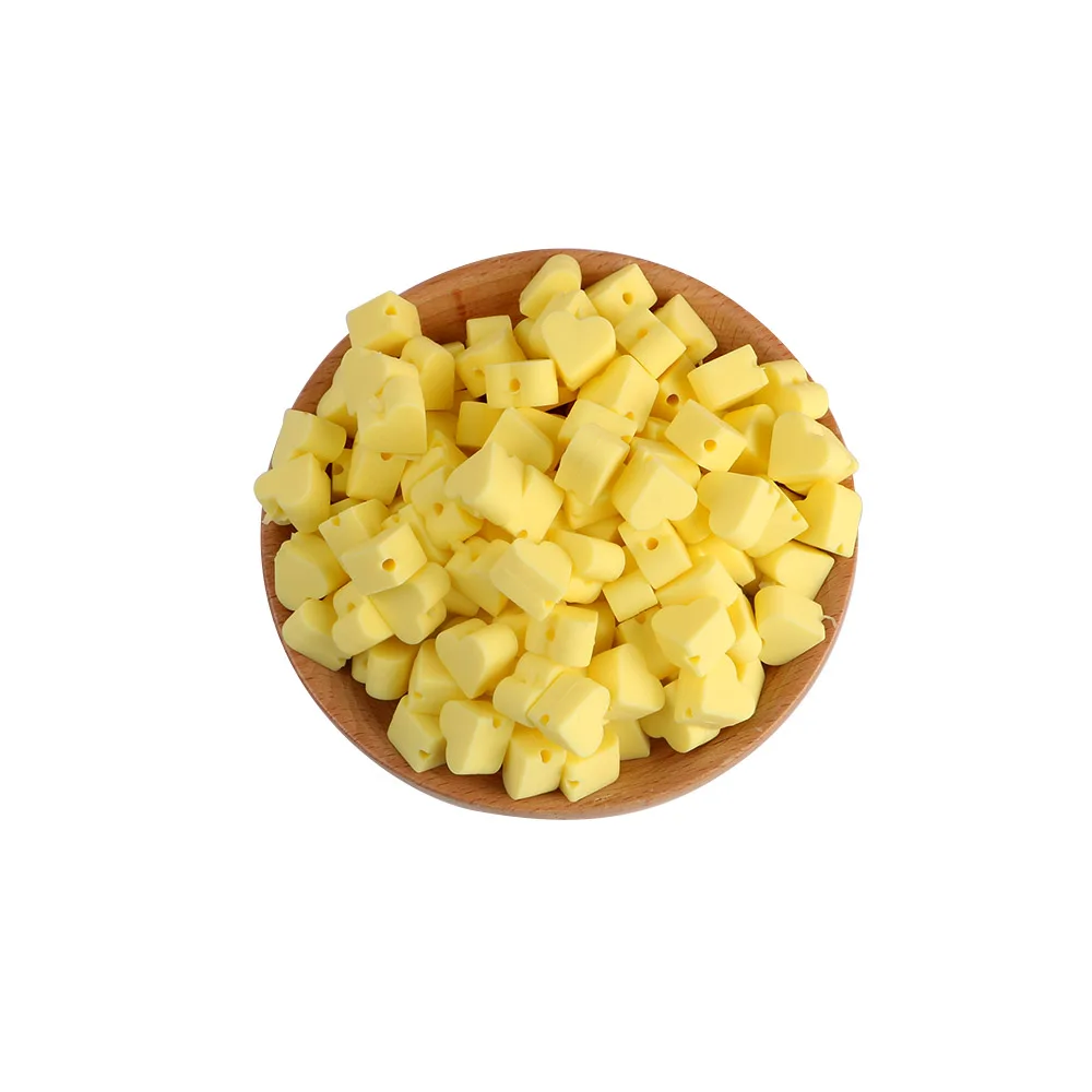 100pcs Cream yellow