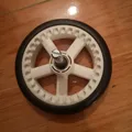 The rear wheels