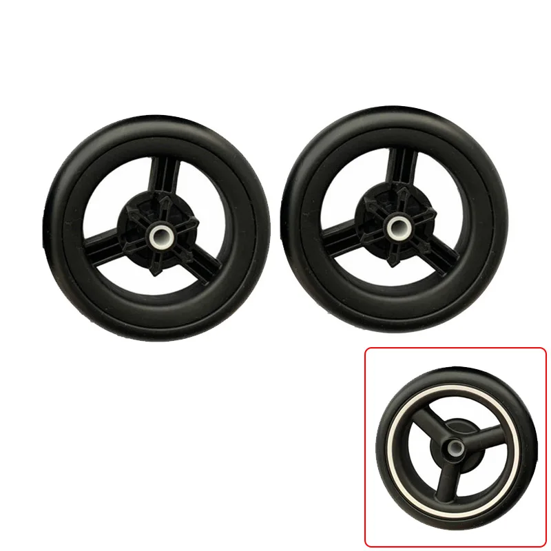 2 single back wheels