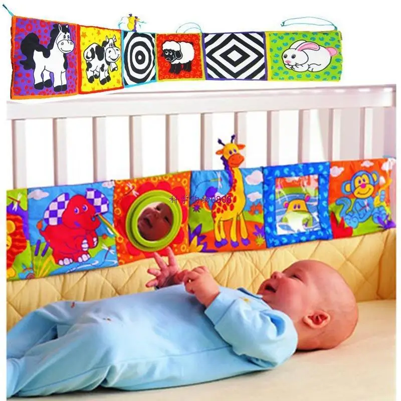 Bloques de construcción de tela para niños, muñeco de peluche suave, juego de sonajeros para bebé, rompecabezas, cubo mágico, juguetes educativos tempranos para bebés de 0 a 12 meses - imagen 3