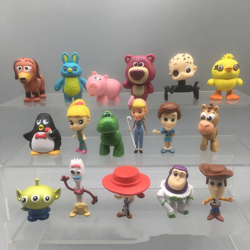 Toy Story 4: Figuras de acción para niños - Woody y Buzz Lightyear