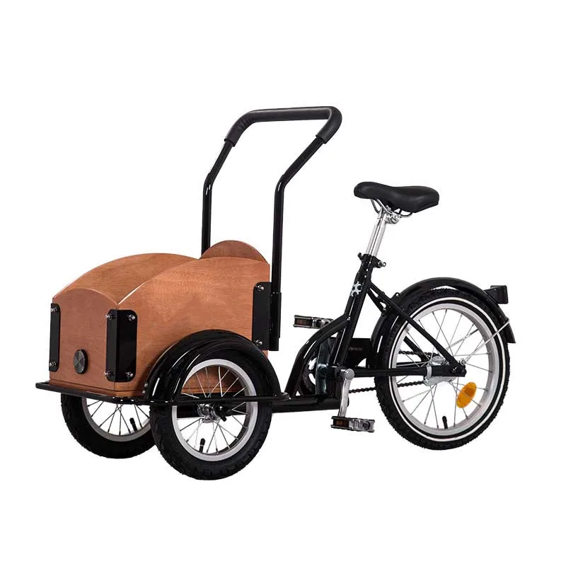 Triciclo de carga con caja frontal para mascotas - imagen 3