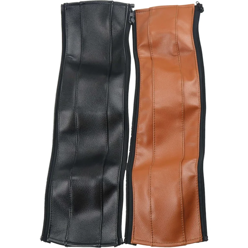 Funda cuero PU - Colores disponibles negro y marrón