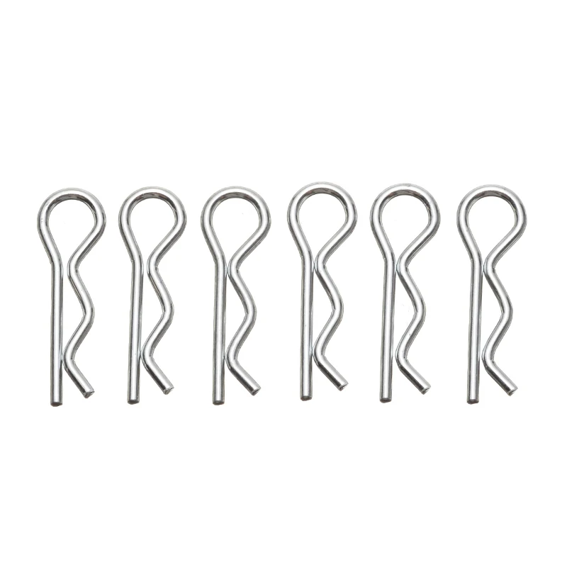 205pcs/set RC Metal Screws Stainless Steel Screw Kit with Body Shell Clip R Pins For Truck Car Accessories