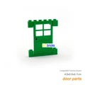 3PCS green door