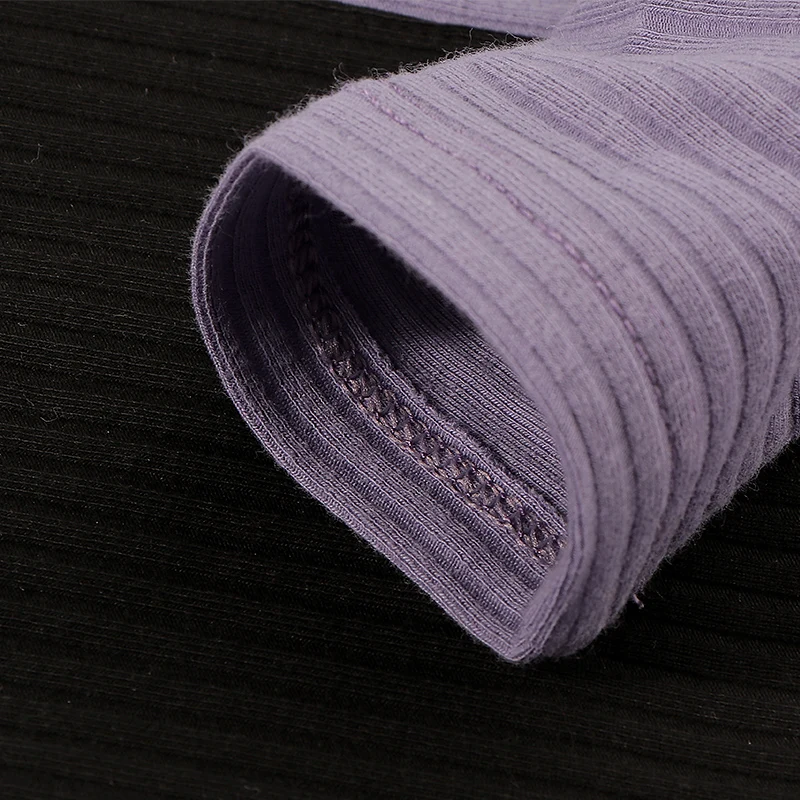 Top kds-Camiseta de manga larga para niño y niña, traje elegante acanalado con bolsillos en contraste, ropa de otoño e invierno - imagen 4