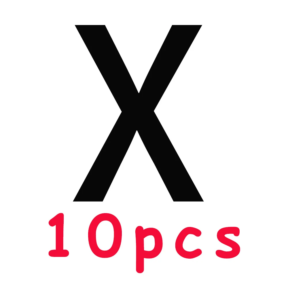 10Pcs X