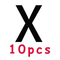 10Pcs X