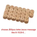 wooden letter 12mm