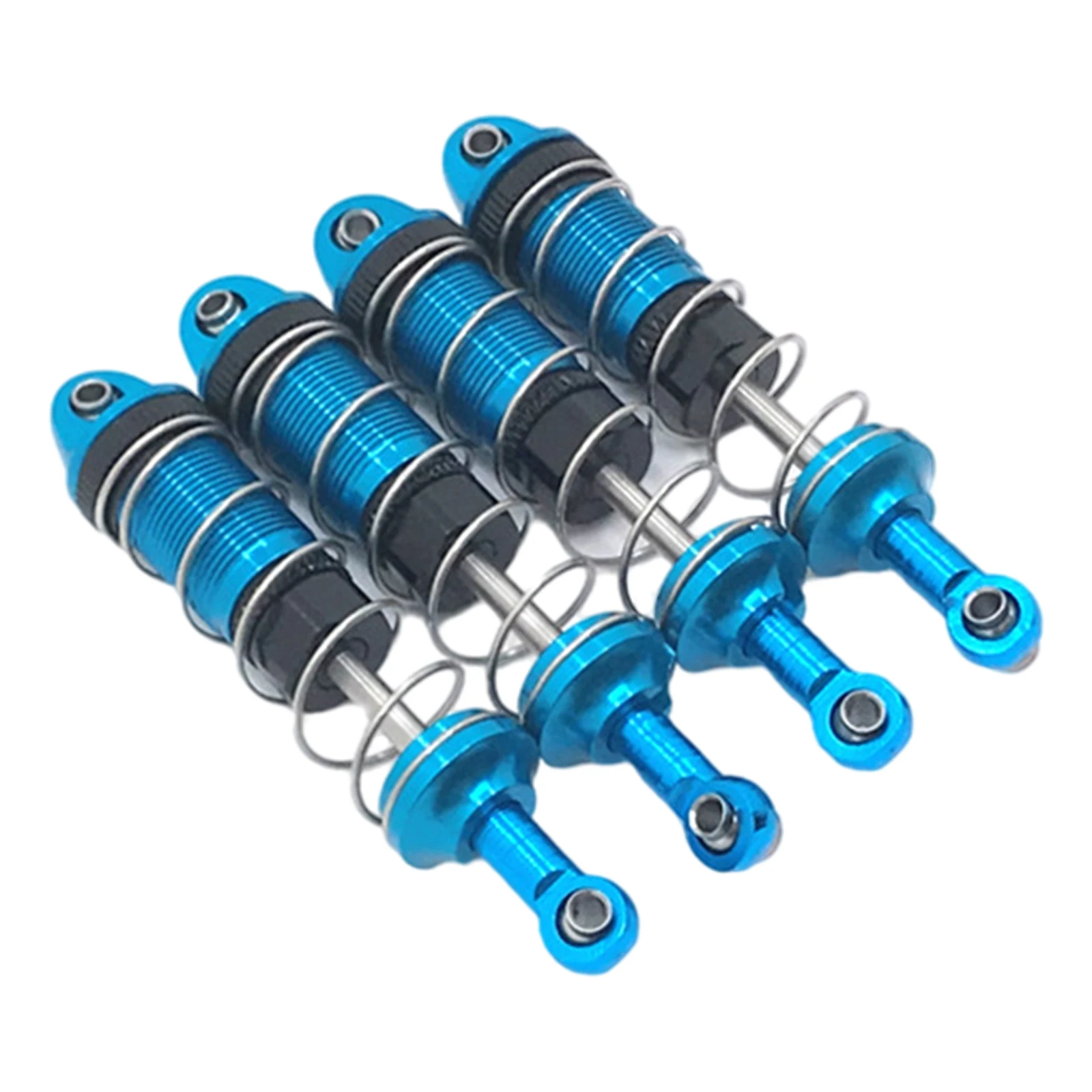 Amortiguador de Metal para coche teledirigido, piezas de bricolaje, 4x1:10, 74mm, para modelo de camión HB ZP1001 ZP1002 ZP1003 - imagen 2