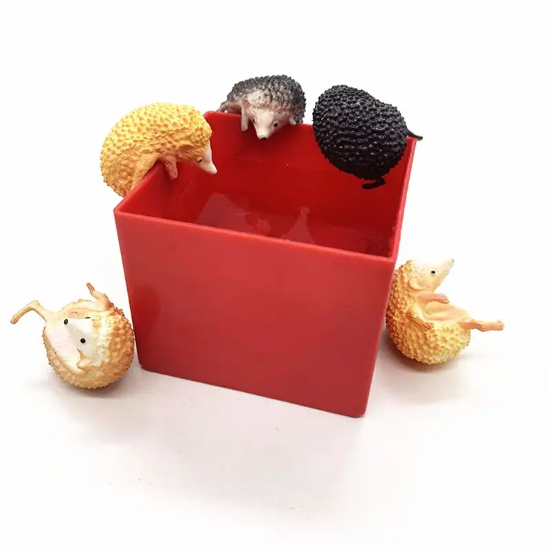 Mini juguetes sorpresa en cápsula con figuras de erizo para niños - imagen 2
