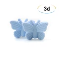 3d pastel blue