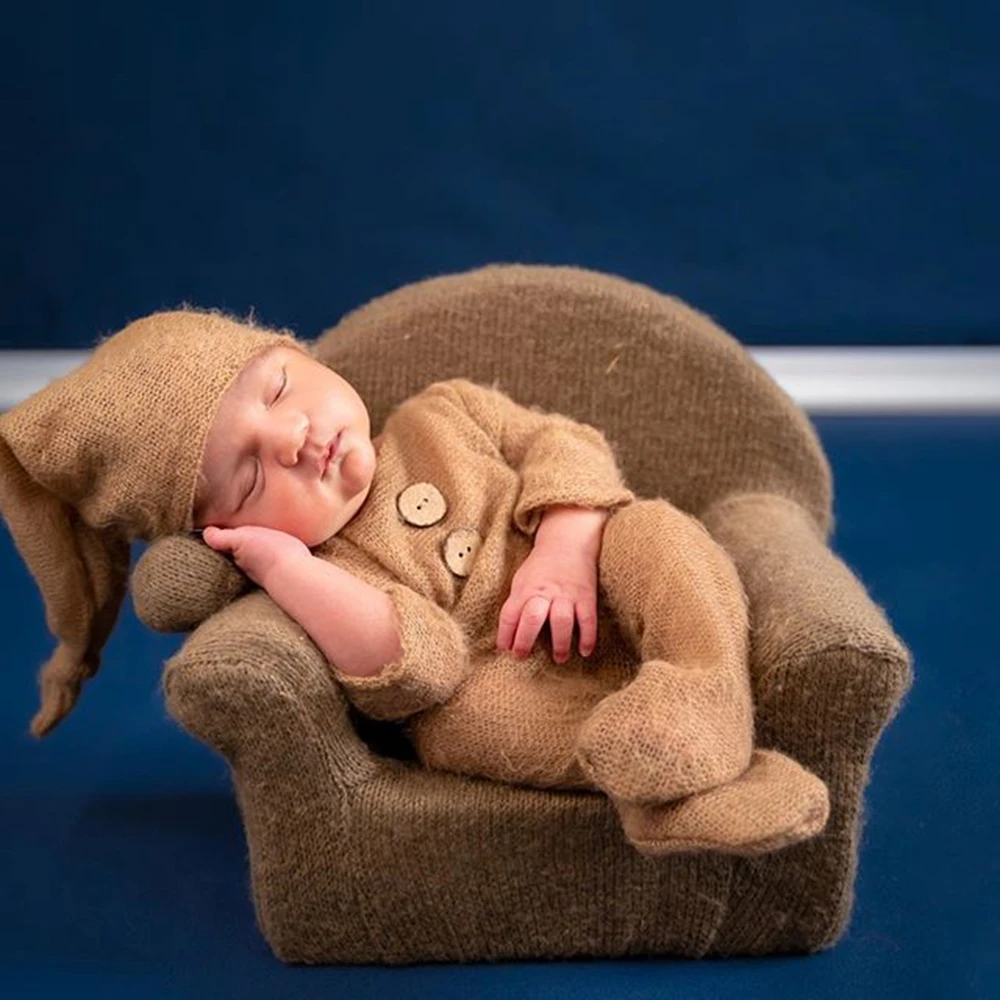 Pelele de mohair suave para bebé – Encanto infantil
