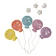 Felt balloon stars 2