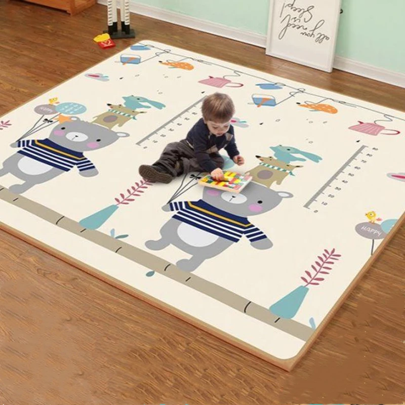 Alfombra de juego para bebé, impermeable, XPE, suelo suave, alfombra plegable para gatear, alfombra de actividades de juego para niños, manta plegable, juguetes educativos - imagen 3