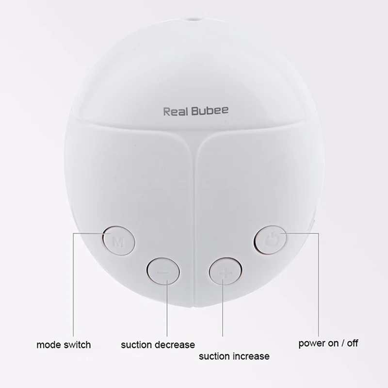IMBABY-extractor de leche eléctrico Bubee Real, bomba de lactancia Bilateral, bombeo de leche, succión de leche, masaje automático grande, extractor de leche posparto - imagen 2