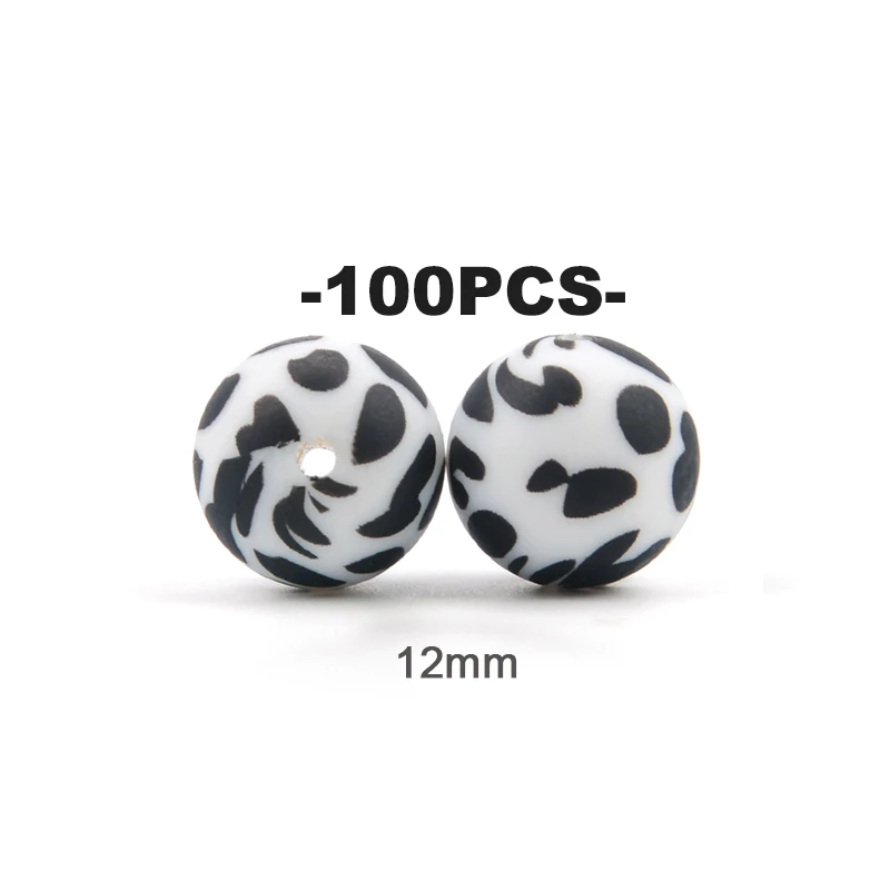 12mm dalmatian print