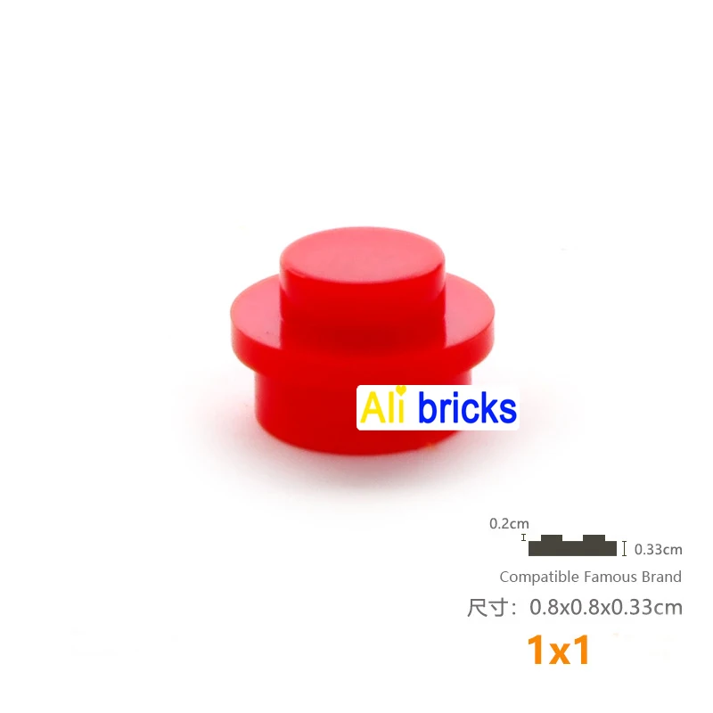 120pcs red