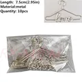 10pcs -7.5cm-Metal-E