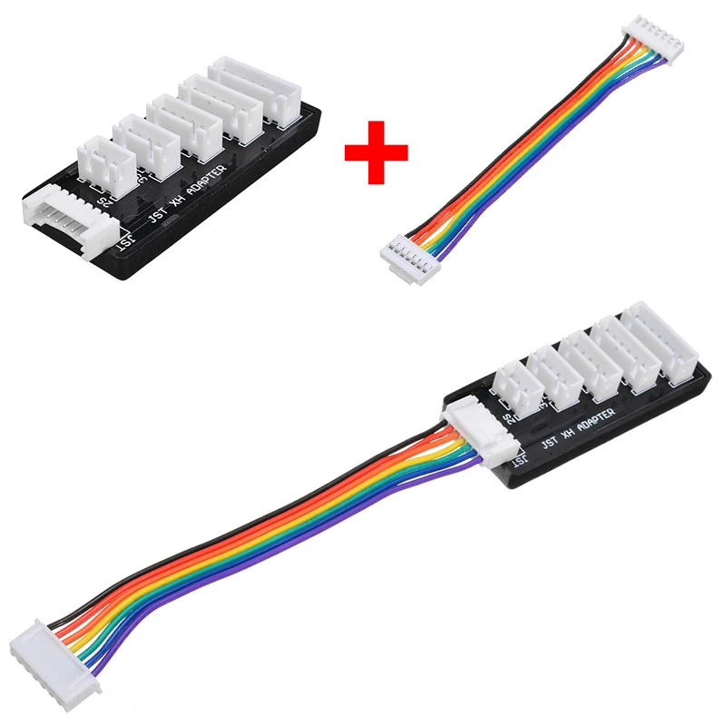 1 pcs Balance Charging Board For JST XH Adapter Balance Board 2S-6S Lithium Battery Charger For IMAX B6