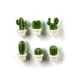 6pcs White Cactus
