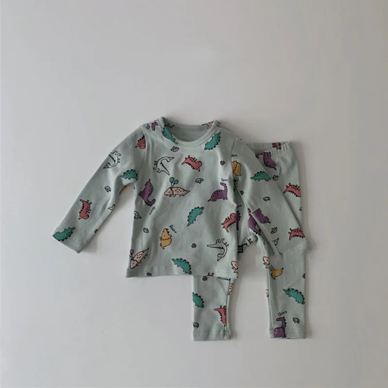 Milangel-body para bebé con estampado animal, conjunto de algodón para bebé, ropa interior con sombrero, Otoño, 2022 - imagen 5