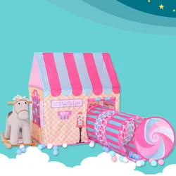Tiendas de juguetes para niños, tienda de juegos para niños, Castillo de princesa para niños y niñas, casa para interiores y exteriores, piscina de pelotas, casa de juegos Cubby