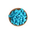100pcs Aqua blue