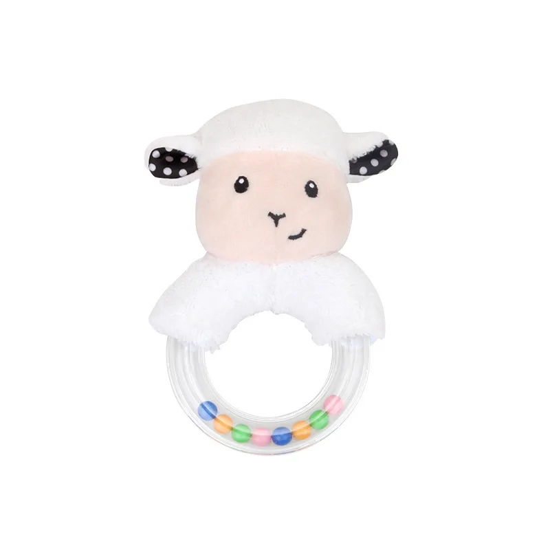 QWZ Sonajero de peluche suave educativo para bebé - imagen 3