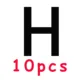 10PCS H