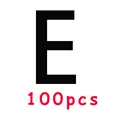100PCS E