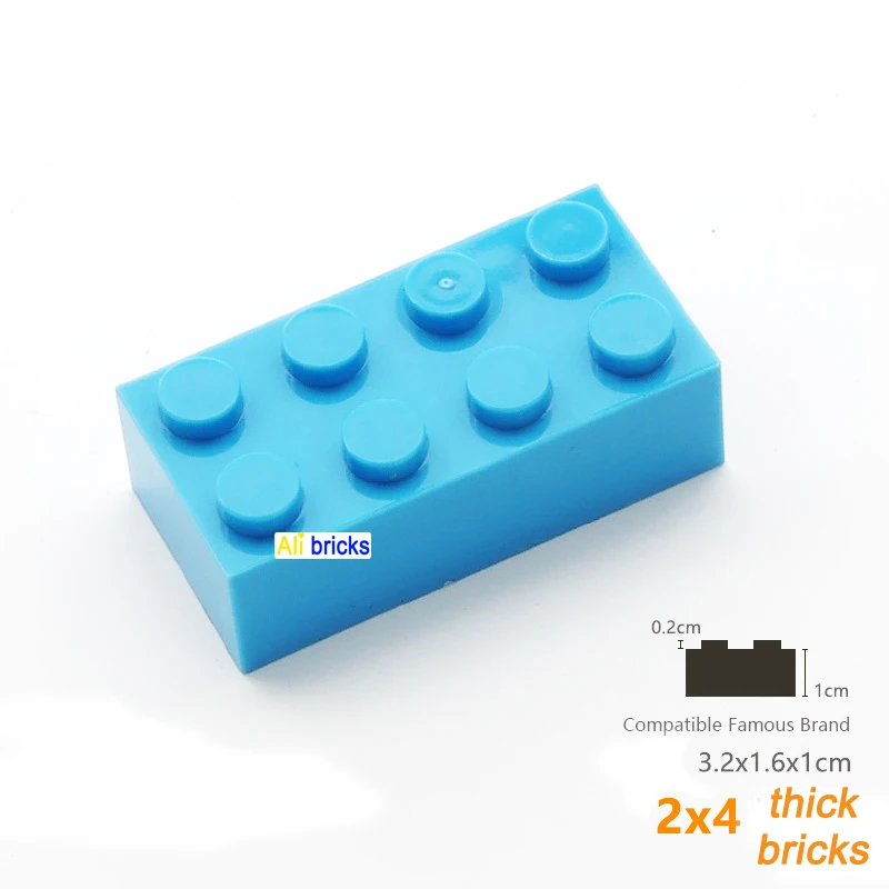 10pcs light blue