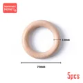 5PC 70mm beech