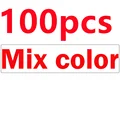 100pcs mix color