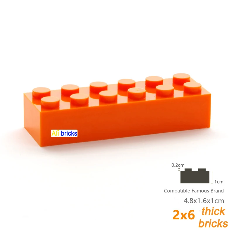 100pcs orange
