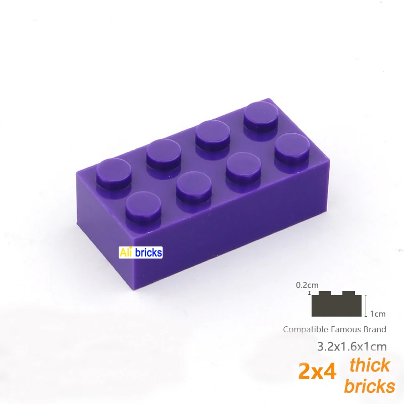10pcs purple
