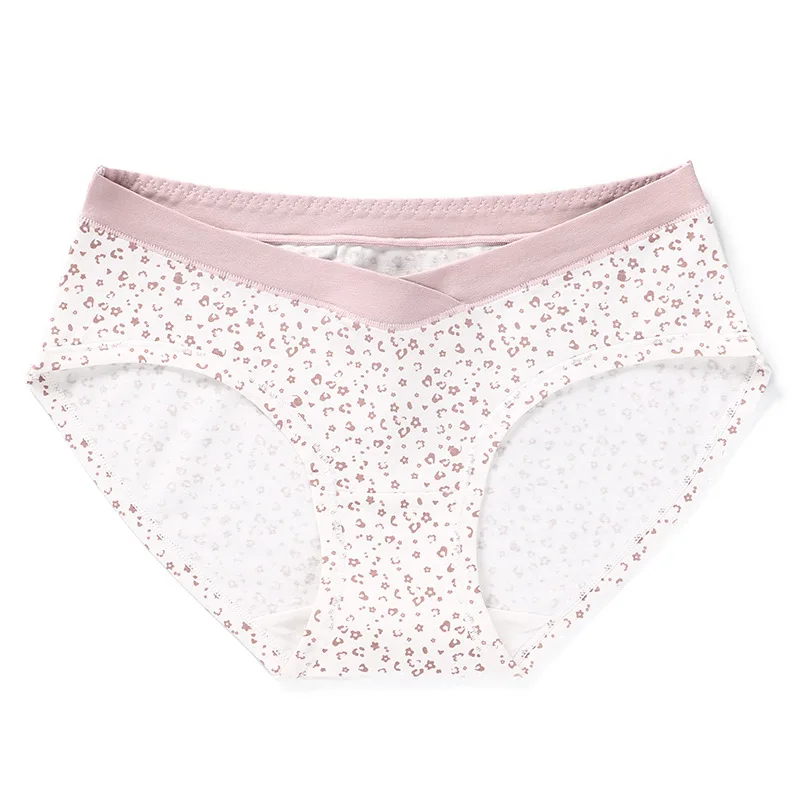 Bragas de embarazo de algodón estampado – Cintura baja comfortable - imagen 5