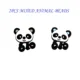 Panda 2Pcs