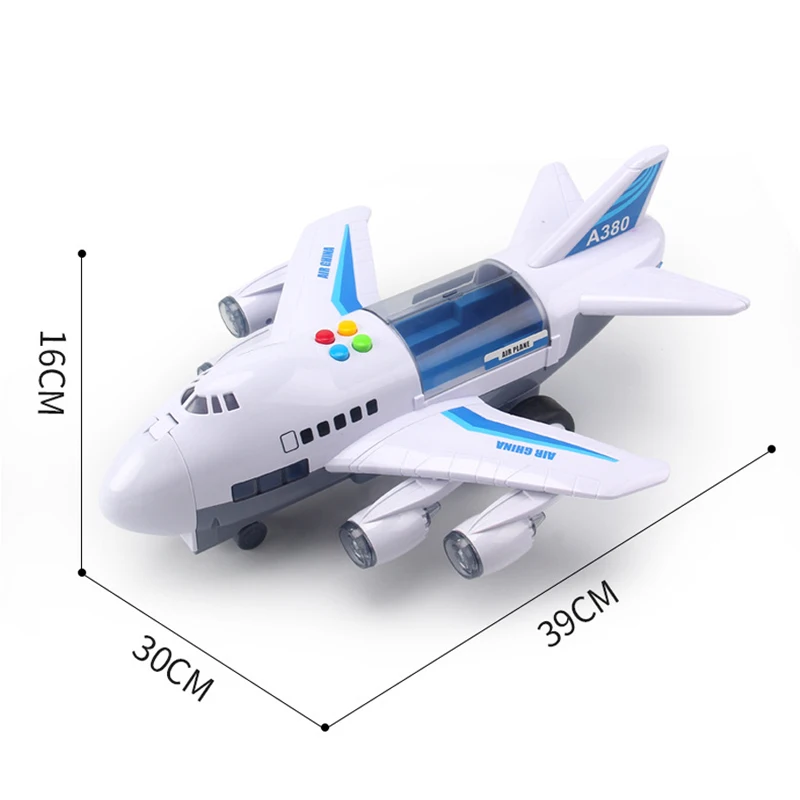 Pista de juguete con avión – Luz y música - imagen 4