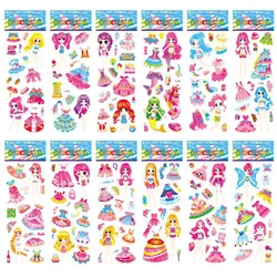 Pegatinas decorativas 3D infantiles – Juego educativo y divertido