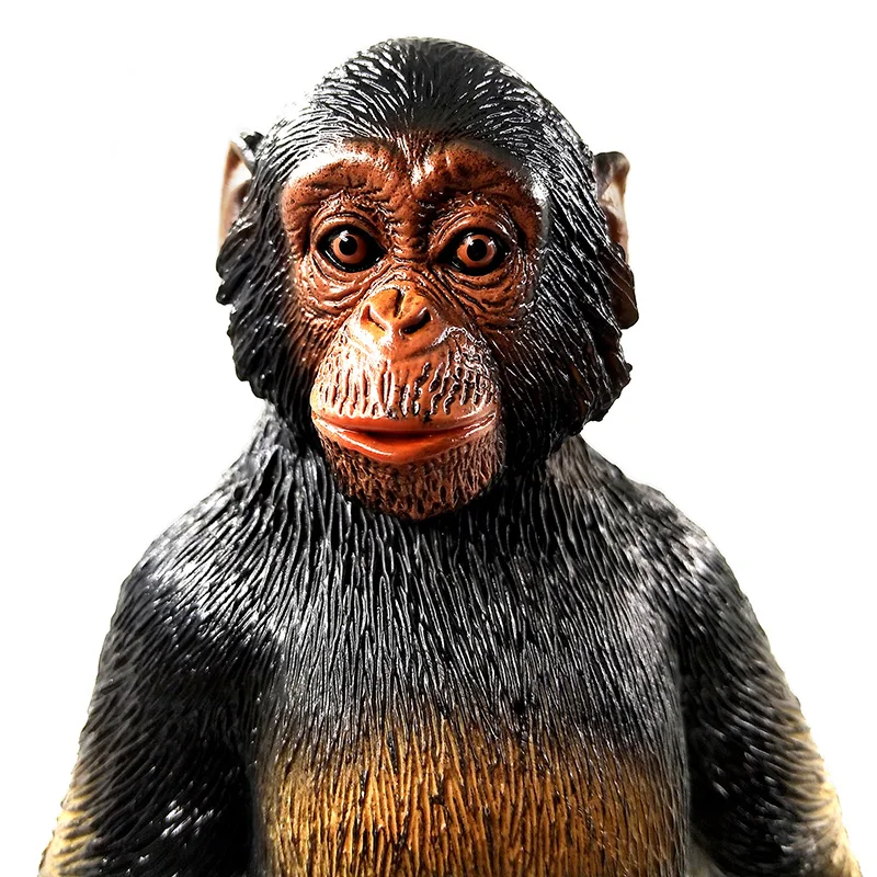 Artificial Big Chimpanzee Gorilla Animal Model Bonsai Figurine Home Decor Miniature Fairy Garden Decoration Accessories Modern - imagen 2