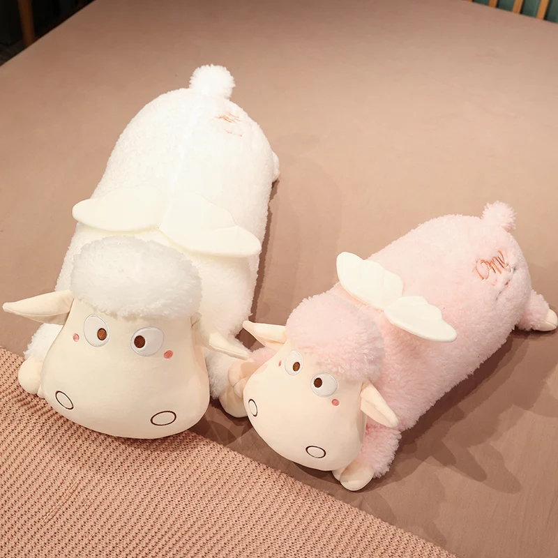 Peluche de oveja largo – Cojín infantil para dormir - imagen 3