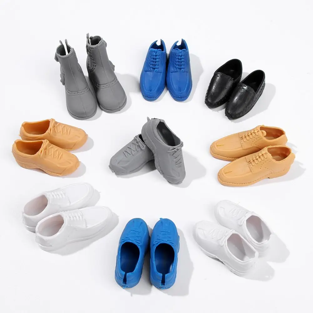 Sandalias botas originales Príncipe muñeca masculina zapatos botas moda 1/6 muñeca masculina decoraciones piezas niños muñeca DIY accesorios de vestir - imagen 5