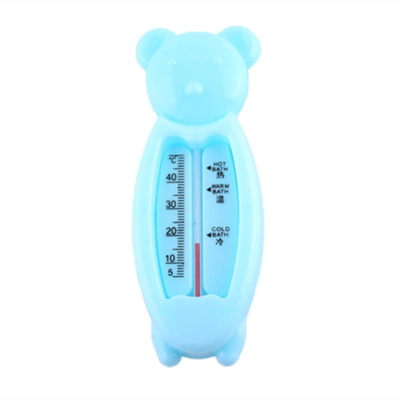 Termómetro de dibujos animados para bebé, oso, pez, herramienta de medición de temperatura familiar, Dial fácil de leer - imagen 4