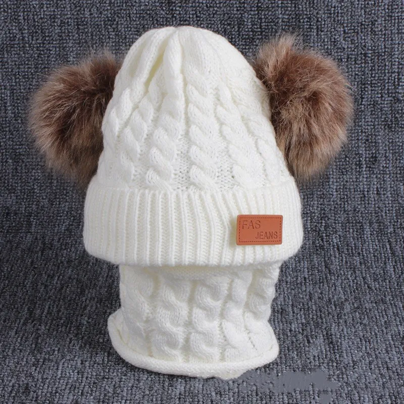 Set gorro bufanda bebé - Detalle de tejido