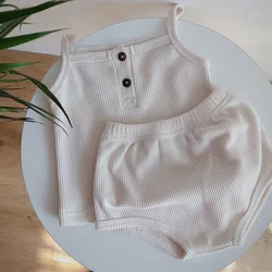 Conjunto bebé camisola y pantalón corto Milangel 2 piezas