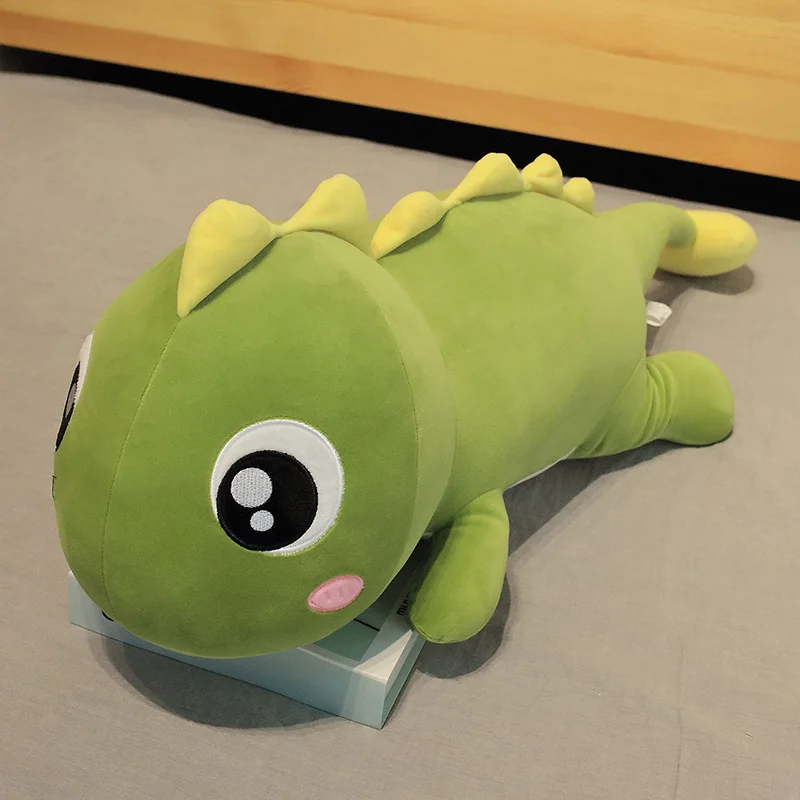Peluche dinosaurio gigante en dormitorio
