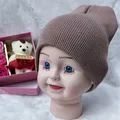 Khaki Baby Beanie