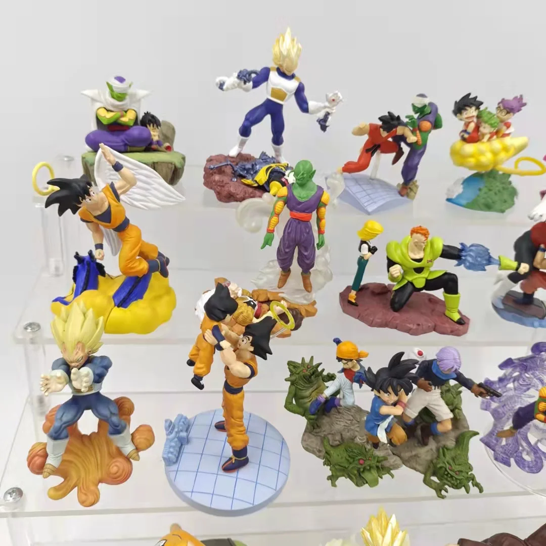 Bandai genuino Dragon Ball LOGBOX Frieza Vegeta VS Zarbon Dragon Fist Kuririn Broly figura modelo producto antiguo algunas defectos menor - imagen 2