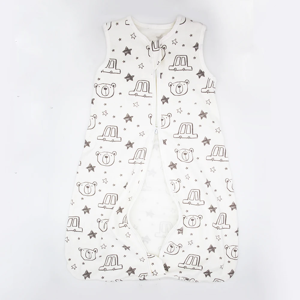 Saco de dormir de verano para bebé con estampado de oso - imagen 4